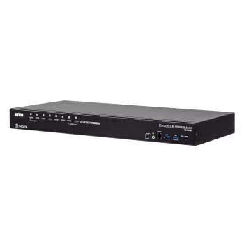 ATEN 8-pordiline USB 3.0 4K HDMI KVM-lüliti, 4096 x 2160 pikslit, 4K Ultra HD, 9.77 W, must