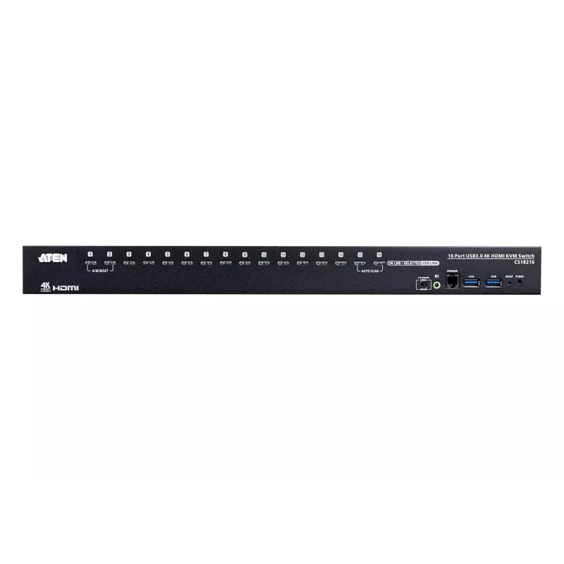 KVM-lüliti ATEN 16-pordiline USB 3.0 4K HDMI CS18216-AT-G