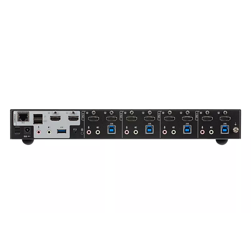 ATEN 4-pordine USB 3.0 4K HDMI kahe ekraaniga KVMP™ lüliti