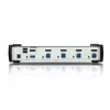 ATEN 4-pordiline USB 3.1 Gen 1 DisplayPort 1.1 KVMP™ lüliti kõlariga (KVM-kaablid kaasas)