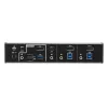 ATEN 3-pordiline USB-C DisplayPort hübriidne KVMP™ lüliti, 4096 x 2160 pikslit, 4K Ultra HD, 5,78 W, must