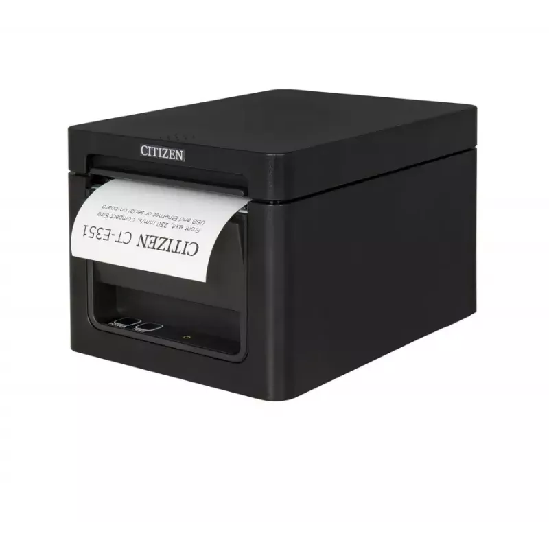 POS-printer Citizen CT-E351 — Otsetermo-, 203 x 203 DPI, 58/80 mm, juhtmega (jada, USB), 250 mm/s, must