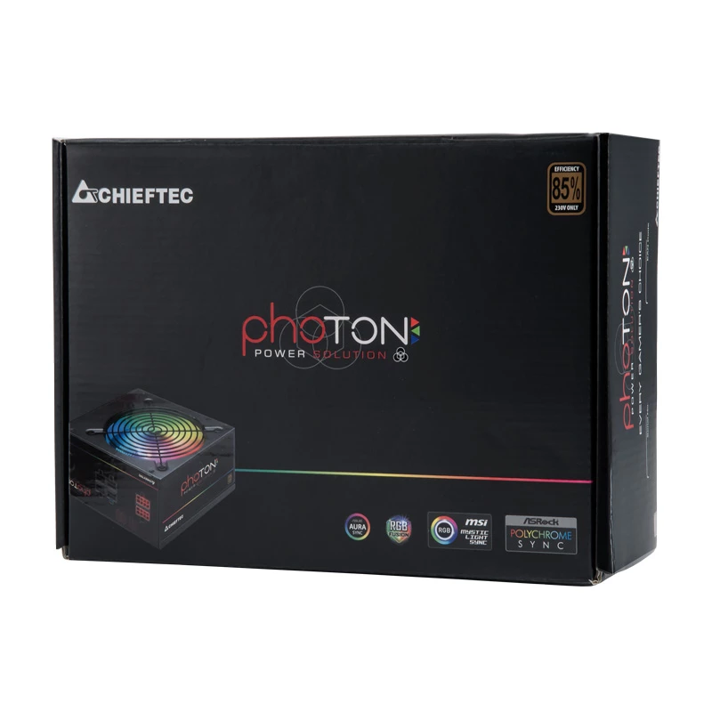 Chieftec Photon toiteplokk 650 W 24-pin ATX PS/2 must