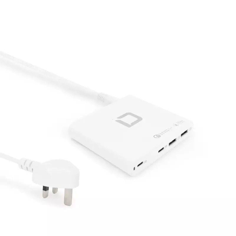 Mobiilseadme laadija DICOTA D31893 Kiirlaadimine Siseruumides Valge