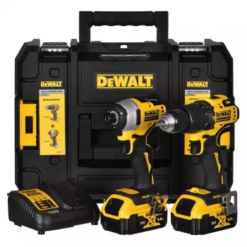 Juhtmeta löögipuurmasin DeWalt DCK2062D2T