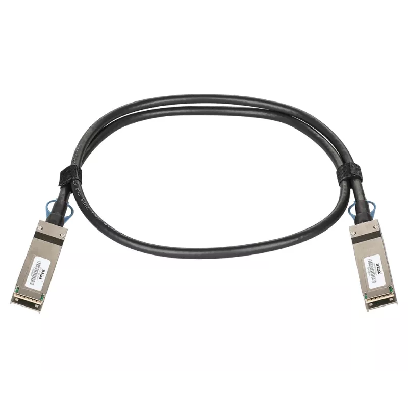 D-Link 1 meetri pikkune 100G passiivne QSFP28 otseühenduskaabel