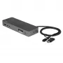 StarTech.com Universaalne sülearvuti dokkimisjaam, hübriid USB-C ja USB-A dokk, kahekordne 4K DP ja HDMI, 60W PD, Mac / Windows / Chrome OS, 4x USB 5Gbps jaotur, GbE