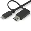 StarTech.com Universaalne sülearvuti dokkimisjaam, hübriid USB-C ja USB-A dokk, kahekordne 4K DP ja HDMI, 60W PD, Mac / Windows / Chrome OS, 4x USB 5Gbps jaotur, GbE