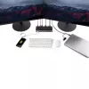 StarTech.com Universaalne sülearvuti dokkimisjaam, hübriid USB-C ja USB-A dokk, kahekordne 4K DP ja HDMI, 60W PD, Mac / Windows / Chrome OS, 4x USB 5Gbps jaotur, GbE