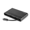 StarTech.com USB-C multipordiadapter HDMI, VGA, Gigabit Etherneti ja USB 3.0-ga - USB-C 4K HDMI või 1080p VGA mini dokkjaotur - USB USB-C reisidokkimisjaam USB-C sülearvutitele