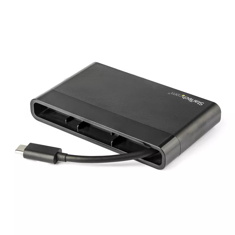 StarTech.com USB-C multipordiadapter HDMI, VGA, Gigabit Etherneti ja USB 3.0-ga - USB-C 4K HDMI või 1080p VGA mini dokkjaotur - USB USB-C reisidokkimisjaam USB-C sülearvutitele