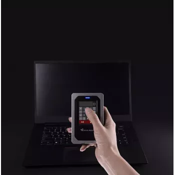 Origin Storage DataLocker DL4 FE väline kaasaskantav krüpteeritud HDD, 1 TB, USB-C / USB-A