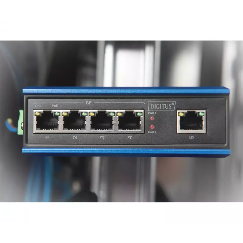 Haldamata kommutaator Digitus DN-651120 4 pordiga Gigabit PoE