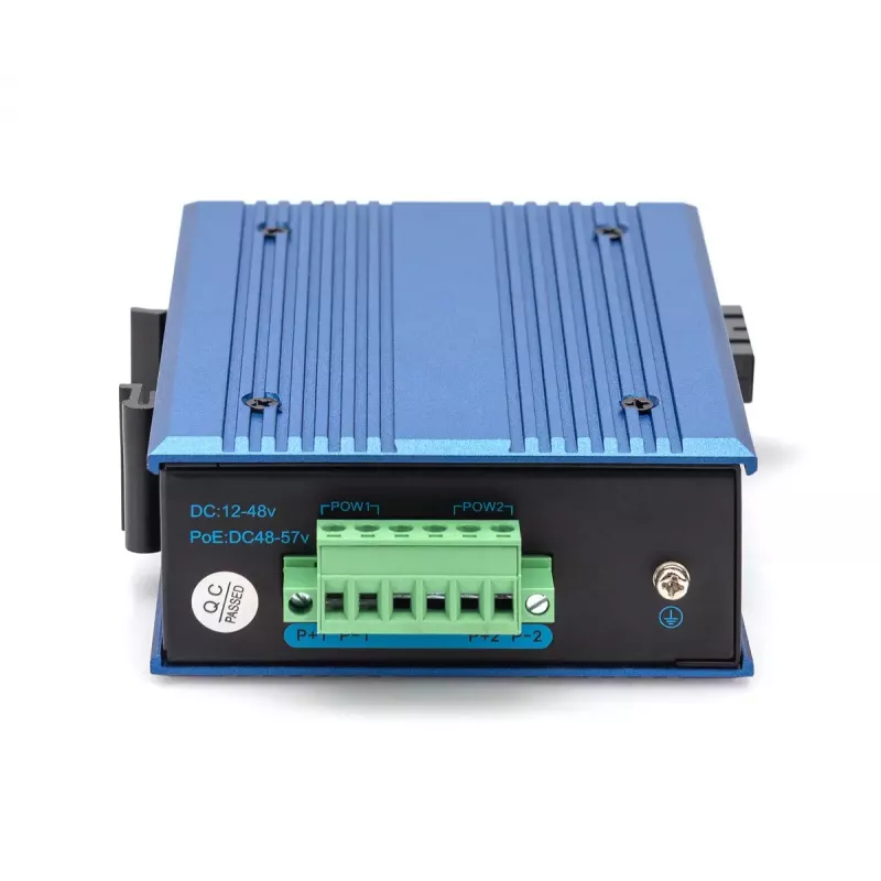 Digitus meediumimuundur 10/100/1000Base-TX PoE 1000Base-FX-le 1000 Mbit/s