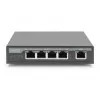 Digitus 4 pordiga Gigabit 4PPoE pikendaja 802.3at 60W Must