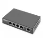 Digitus 4 pordiga Gigabit 4PPoE pikendaja 802.3at 60W Must