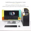 StarTech.com 1m DisplayPort 2.1 kaabel, VESA sertifitseeritud DP80 DisplayPort kaabel koos UHBR20/HDR/DSC 1.2a/HDCP 2.2, 16K/8K 60Hz, 4K 240Hz, 80Gbps, DP 2.1 kaabel, UHD monitori juhe, M/M