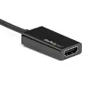 StarTech.com DisplayPort-HDMI-adapter - 4K 60Hz aktiivne DP 1.4-HDMI 2.0 videomuundur - DP-HDMI monitori/teleri/kuvari kaabeladapter, dongel - lukustuv DP-pistik