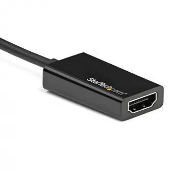 StarTech.com DisplayPort-HDMI-adapter - 4K 60Hz aktiivne DP 1.4-HDMI 2.0 videomuundur - DP-HDMI monitori/teleri/kuvari kaabeladapter, dongel - lukustuv DP-pistik