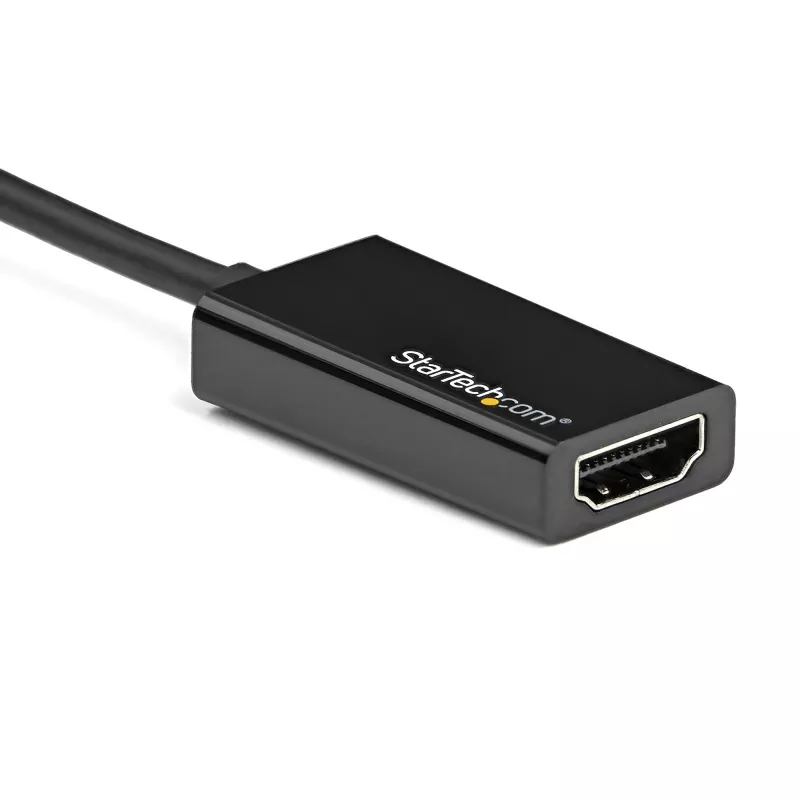 StarTech.com DisplayPort-HDMI-adapter - 4K 60Hz aktiivne DP 1.4-HDMI 2.0 videomuundur - DP-HDMI monitori/teleri/kuvari kaabeladapter, dongel - lukustuv DP-pistik