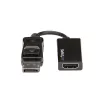 StarTech.com DisplayPort-HDMI-adapter - 4K 60Hz aktiivne DP 1.4-HDMI 2.0 videomuundur - DP-HDMI monitori/teleri/kuvari kaabeladapter, dongel - lukustuv DP-pistik