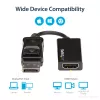 StarTech.com DisplayPort-HDMI-adapter - 4K 60Hz aktiivne DP 1.4-HDMI 2.0 videomuundur - DP-HDMI monitori/teleri/kuvari kaabeladapter, dongel - lukustuv DP-pistik