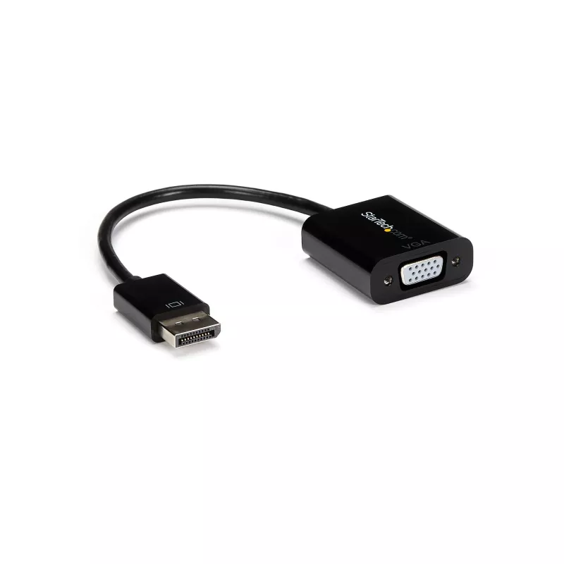 StarTech.com 5-Pack DisplayPort to VGA adapter – DisplayPort 1.2 to VGA aktiivadapter – digitaalne DP analoog-VGA videomuundur – DisplayPort isane VGA emasele monitoriadapter