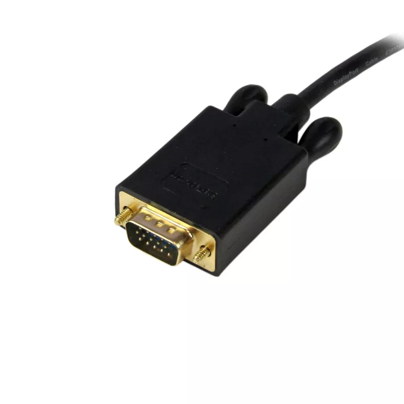 StarTech.com 10ft (3m) DisplayPort to VGA kaabel – aktiivne DisplayPort to VGA adapterkaabel – 1080p video – DP to VGA monitorikaabel – DP 1.2 to VGA muundur – lukustuva DP-pistikuga