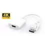 MicroConnect DPHDMI3W videokaabli adapter 0,15 m DisplayPort HDMI valge