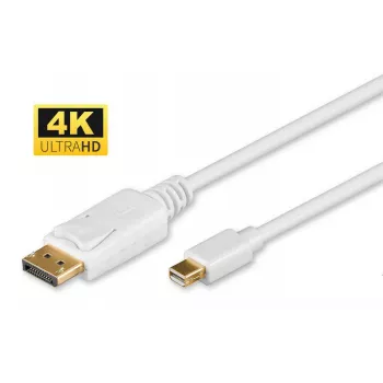Microconnect DP-MMG-180M DisplayPort-kaabel 2 m Mini DisplayPort Valge