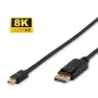 Microconnect DP-MMG-180MBV1.4 DisplayPorti kaabel 2 m Mini DisplayPort Must