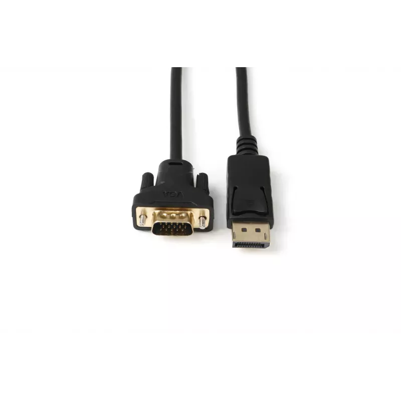 Microconnect DP-VGA-MM-200 videokaabli adapter 2 m DisplayPort VGA (D-Sub) Must