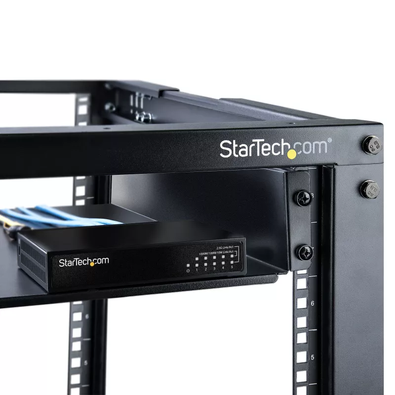 StarTech.com Haldamata 2.5G kommutaator - 5 pordiga gigabitine kommutaator - 2.5GBASE-T haldamata Etherneti kommutaator - Etherneti jaotur - DIN-liistule või seinale paigaldatav - multi-gigabitine - Auto-MDIX - 9K jumbo