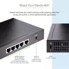 StarTech.com Haldamata 2.5G kommutaator - 5 pordiga gigabitine kommutaator - 2.5GBASE-T haldamata Etherneti kommutaator - Etherneti jaotur - DIN-liistule või seinale paigaldatav - multi-gigabitine - Auto-MDIX - 9K jumbo