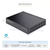 StarTech.com Haldamata 2.5G kommutaator - 5 pordiga gigabitine kommutaator - 2.5GBASE-T haldamata Etherneti kommutaator - Etherneti jaotur - DIN-liistule või seinale paigaldatav - multi-gigabitine - Auto-MDIX - 9K jumbo