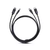 StarTech.com 6 jala (1,8 m) DisplayPort ja USB 5 Gbit/s KVM-kaabel, 4K 60 Hz, universaalselt ühilduv DP 1.2/USB 3.0 kombokaabel KVM-lülititele