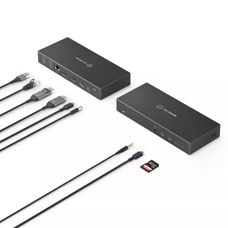 Dokkimisjaam ALOGIC MA3 USB-C Triple Display DP Alt. Mode