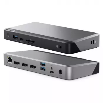 Dokkimisjaam ALOGIC MX3 USB-C TripleDisplay 100W Power Delivery