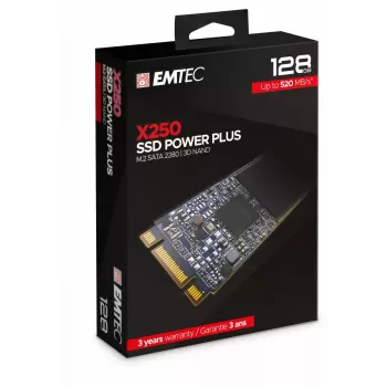 SSD ketas Emtec 128 GB M.2 Serial ATA III X250