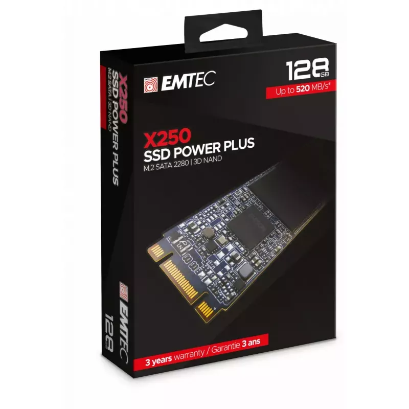 SSD ketas Emtec 128 GB M.2 Serial ATA III X250
