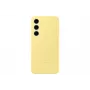 Katte Samsung Galaxy S24 FE silikoonümbris Monokromaatne Kollane