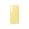 Katte Samsung Galaxy S24 FE silikoonümbris Monokromaatne Kollane