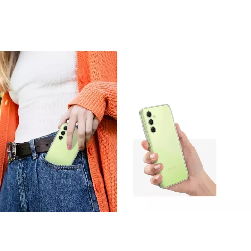 Samsung EF-QA546 mobiiltelefoni ümbris 16,3 cm (6,4 tolli) kate Läbipaistev