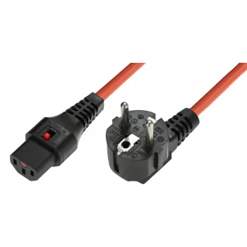 Microconnect EL248S toitekaabel Oranž 3 m C13 sidur
