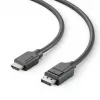 ALOGIC DisplayPort-HDMI-kaabel 3m EL2DPHD-03 kõrge kvaliteet