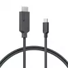 ALOGIC Elements Series USB-C to HDMI kaabel 4K isane-isane 1 m