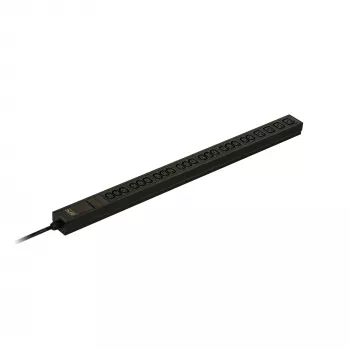 APC Easy Rack PDU, Basic, 0U, 1 faas, 3,7 kW, 230 V, 16 A, 20 x C13 ja 4 x C19 pistikupesa, IEC60309 2P+E sisend