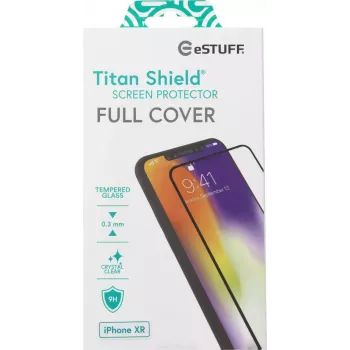 eSTUFF Apple iPhone XR täiskattega ekraanikaitse