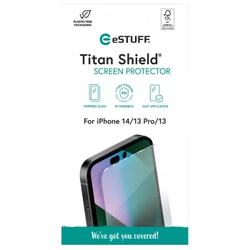 eSTUFF ES501350 mobiiltelefoni ekraani/tagapaneeli kaitse Läbipaistev ekraanikaitse Apple 1 tk