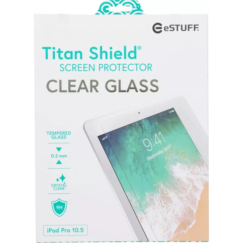 eSTUFF ekraanikaitse iPad Air 10.5 2019/Pro 10.5 - läbipaistev